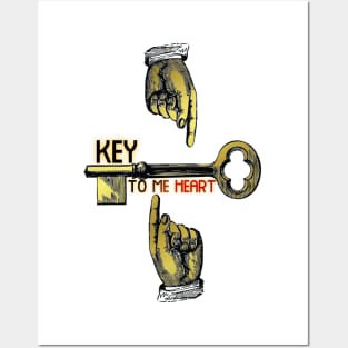 Key To Me Heart Posters and Art